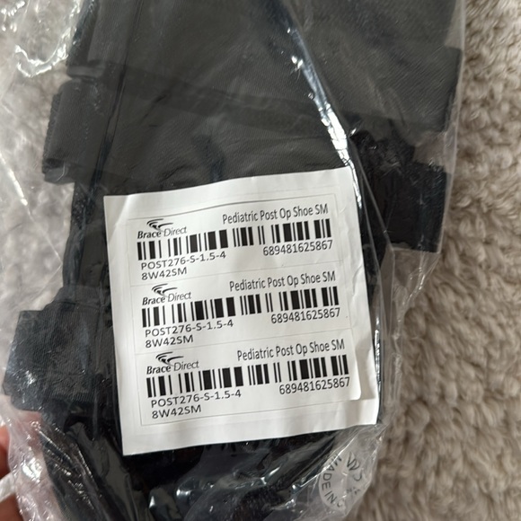 NWT Pediatric Post-Op Shoe Recovery From Foot Toe Fractures Surgery S - Picture 3 of 5